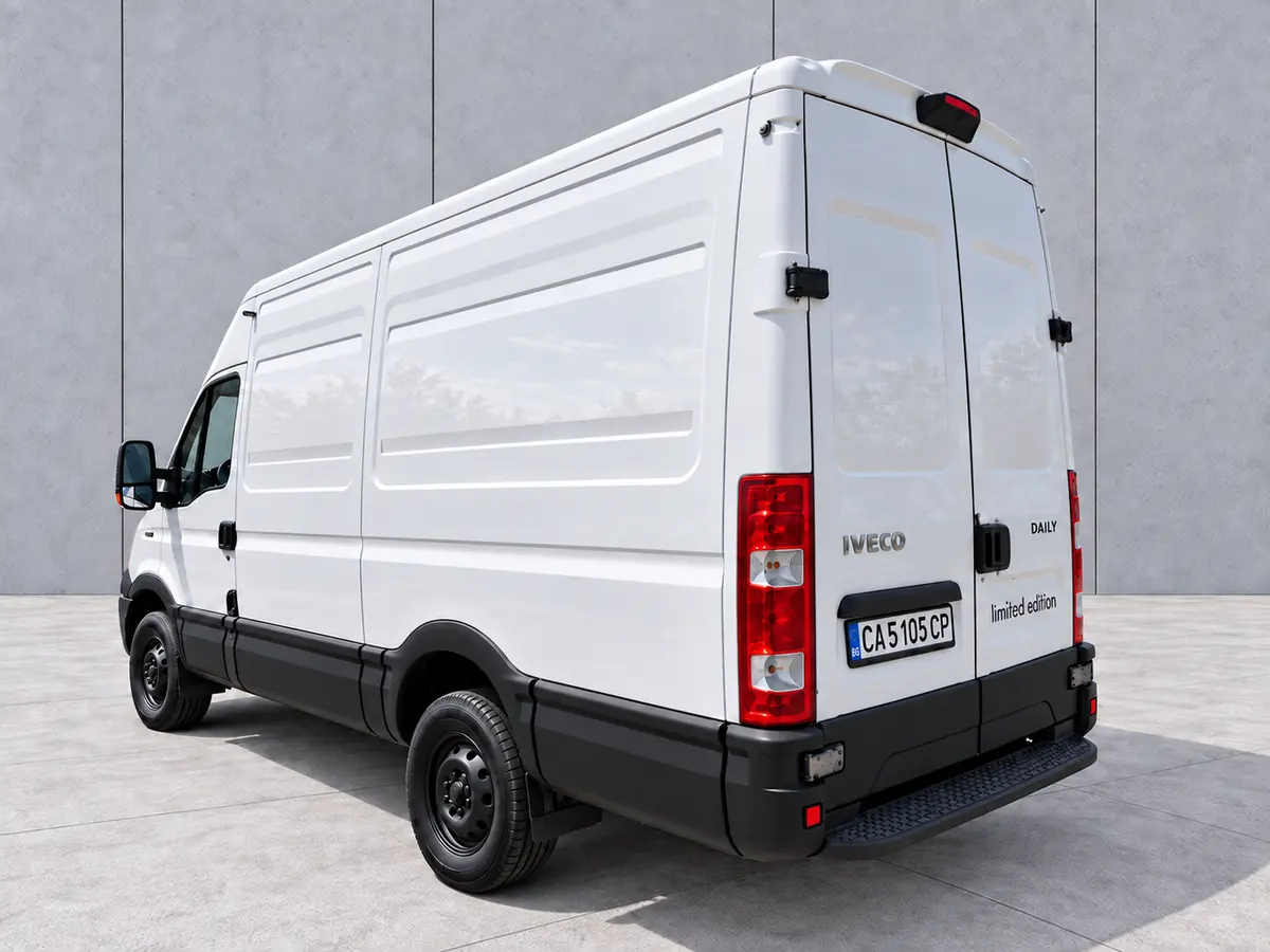 Iveco Daily — средна база — отзад и отстрани