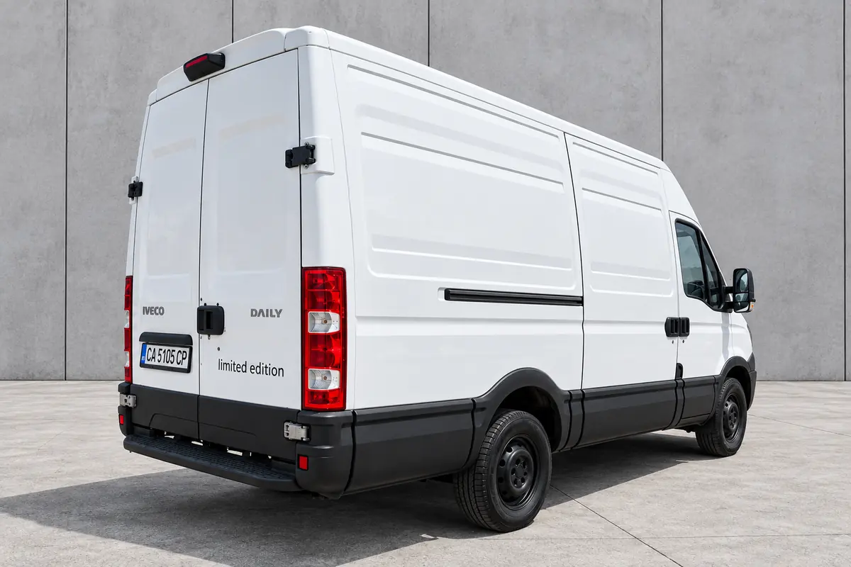 Iveco Daily — средна база — отзад от другата страна